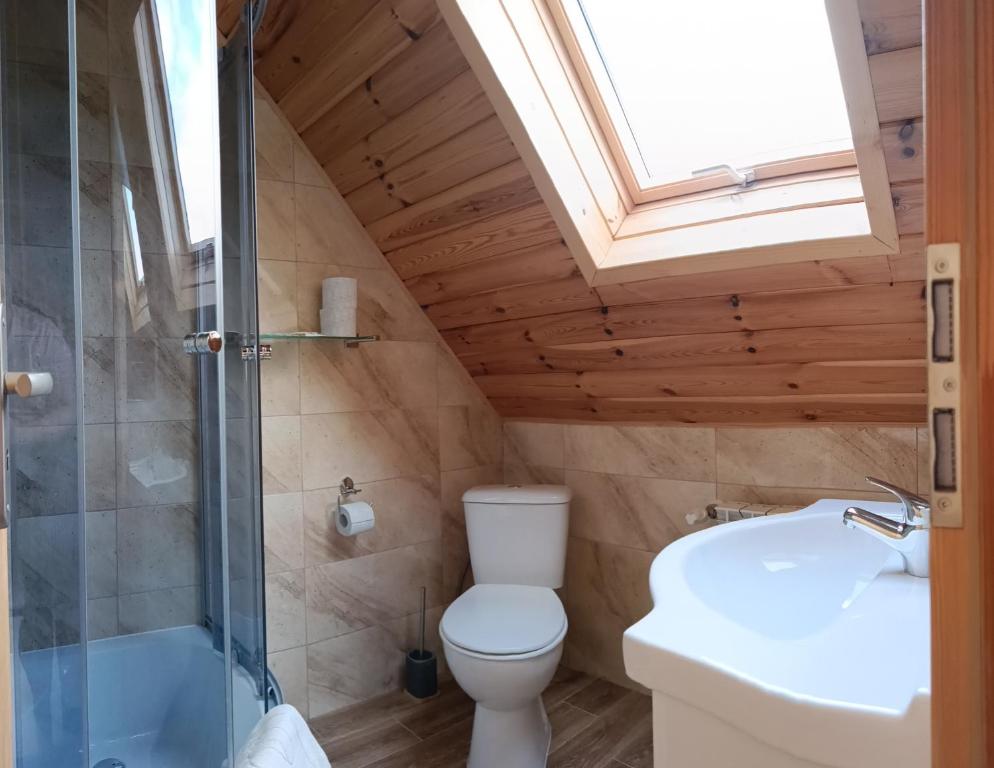 Kúpeľňa v ubytovaní Kyczyrka