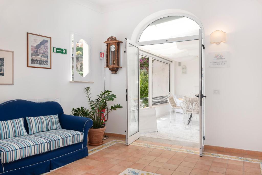 Koupelna v ubytování Hotel Bougainville