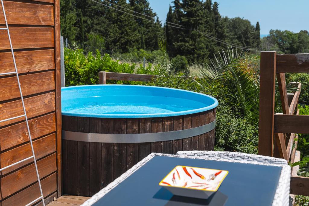 Villa Silvio - Chambre Double De Luxe Avec Vue Sur La Mer