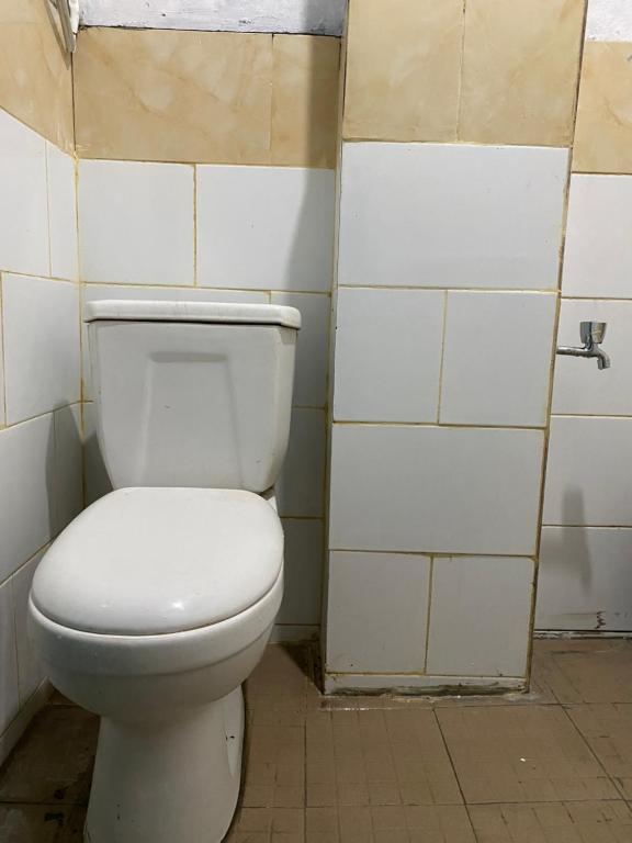 Koupelna v ubytování skyz hostel