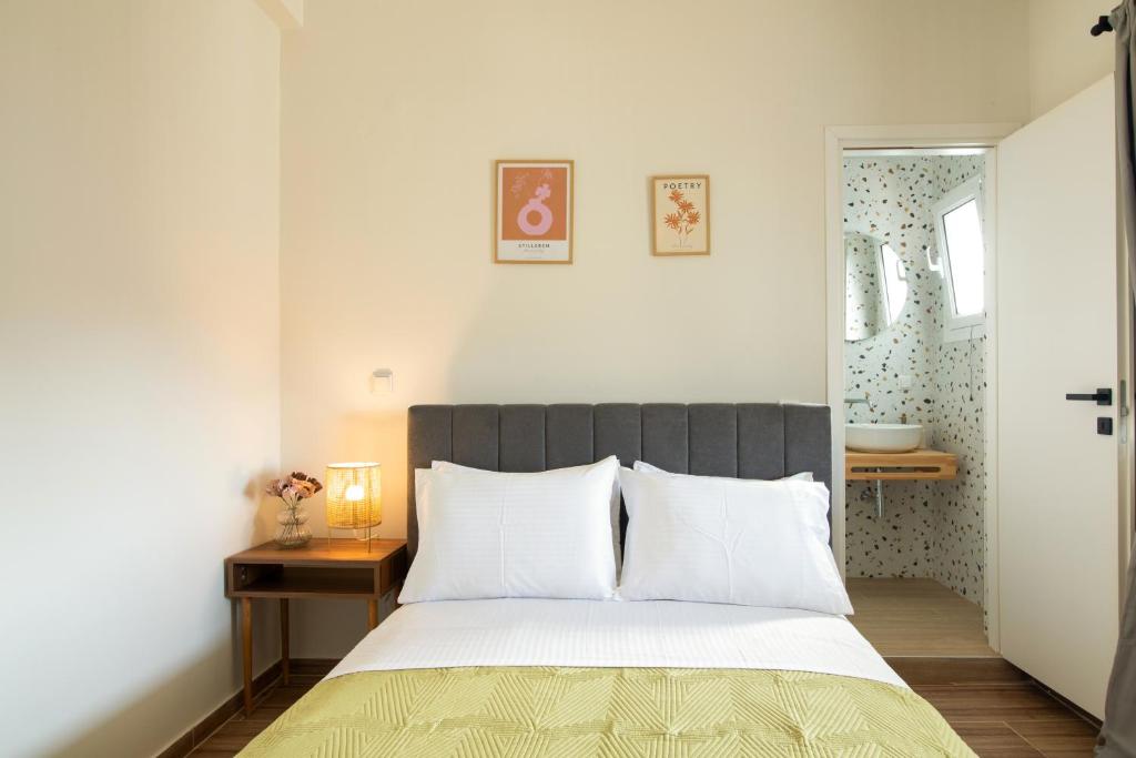 Postel nebo postele na pokoji v ubytování M&N Penthouse