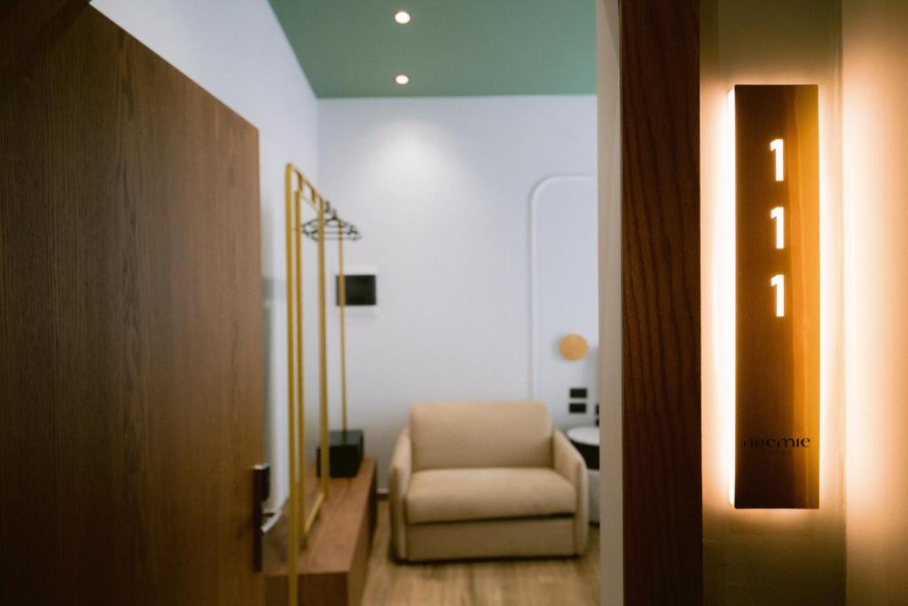 Posezení v ubytování Noemie Hotel