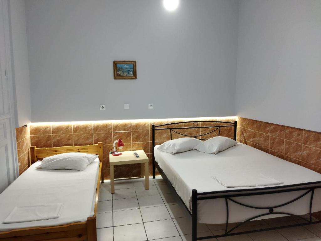 Postel nebo postele na pokoji v ubytování SAN REMO HOSTEL