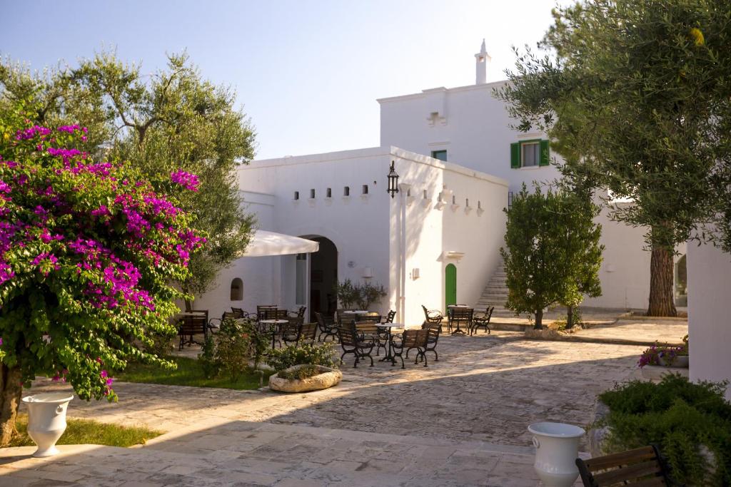Zahrada ubytování Masseria Il Melograno