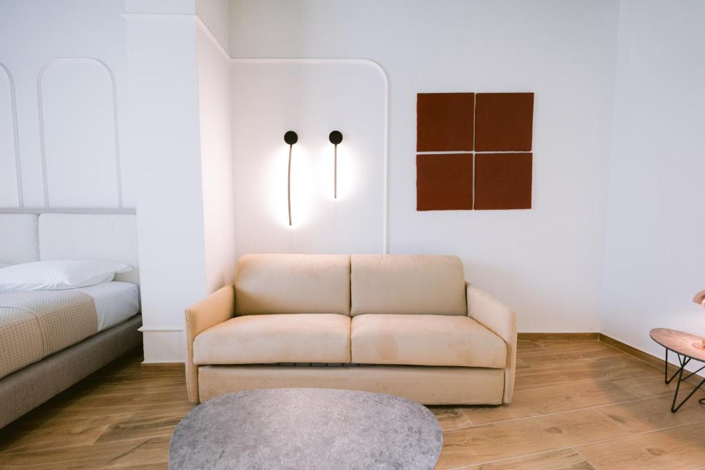 Posezení v ubytování Noemie Hotel