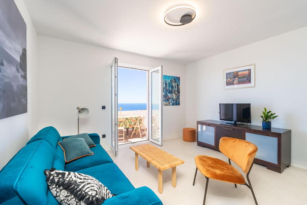 TV a/nebo společenská místnost v ubytování Apartments Ranieri Kono
