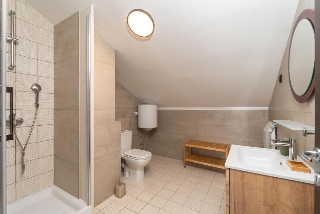 Koupelna v ubytování Apartments Ranieri Kono