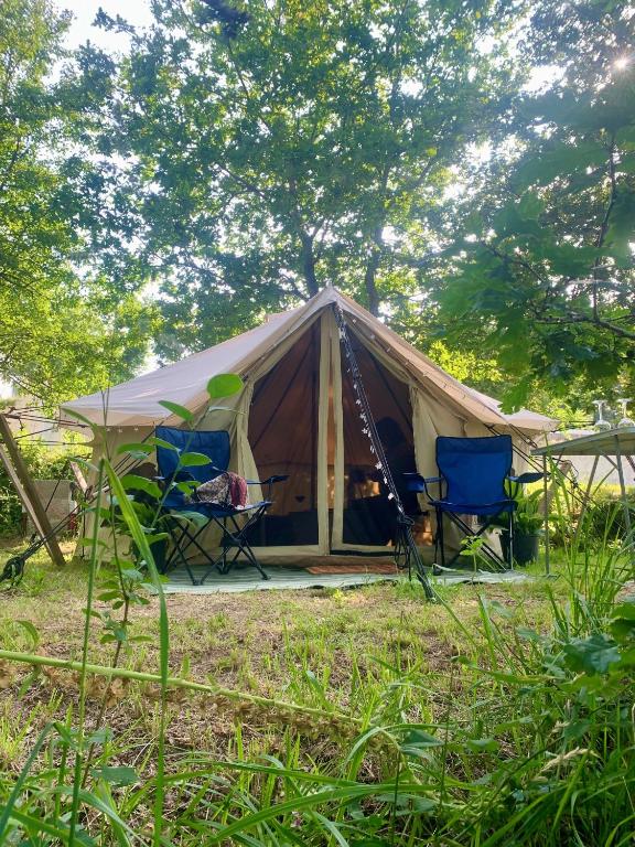 Zahrada ubytování Glamping de Cerveira