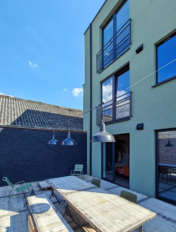Budova, kde se apartmán nachází