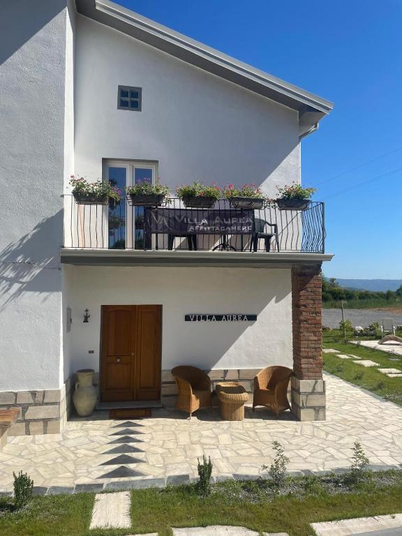 Balkón nebo terasa v ubytování Villa Aurea