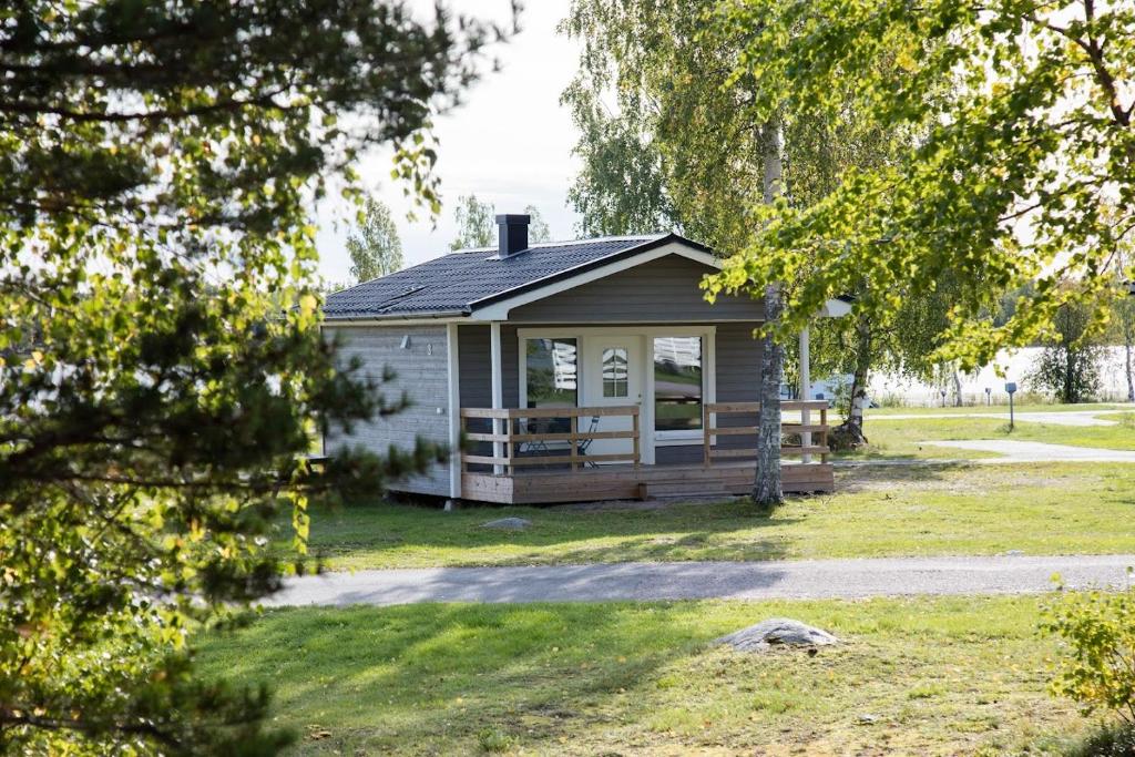 Zahrada ubytování Nordic Lapland Frevisören
