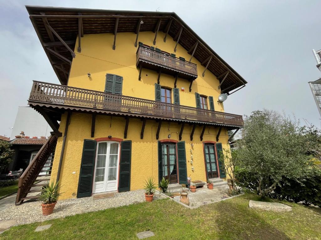 Budova, kde se bed and breakfast nachází