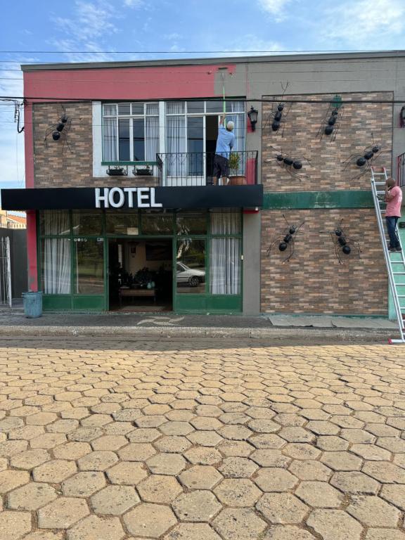 Budova, kde se hotel nachází