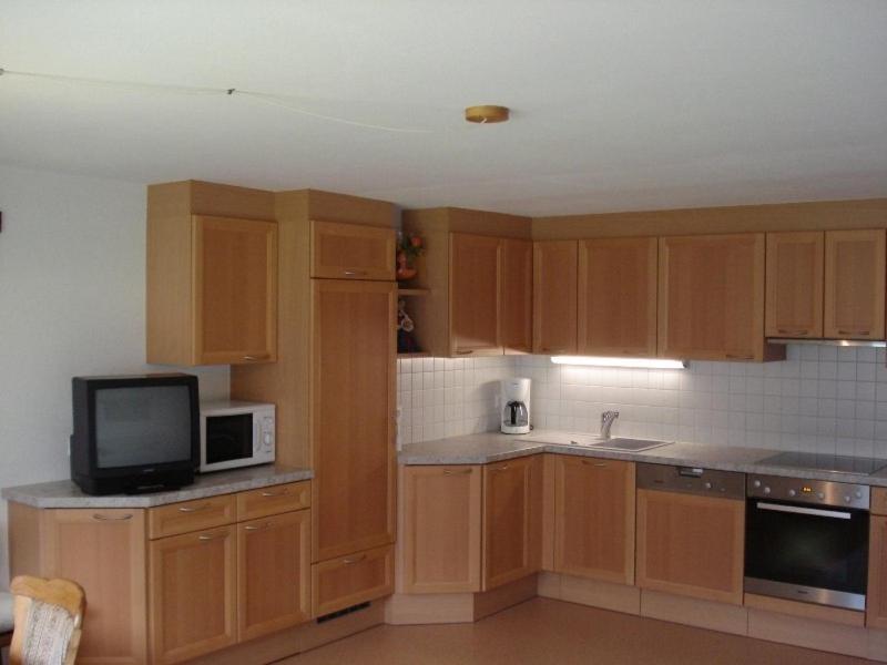 Kuchyň nebo kuchyňský kout v ubytování Haus Sonnberg