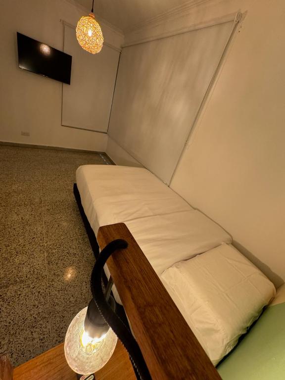 TV a/nebo společenská místnost v ubytování Rustik House