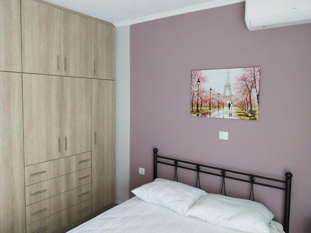 Postel nebo postele na pokoji v ubytování Chris&Chris Luxury apartment