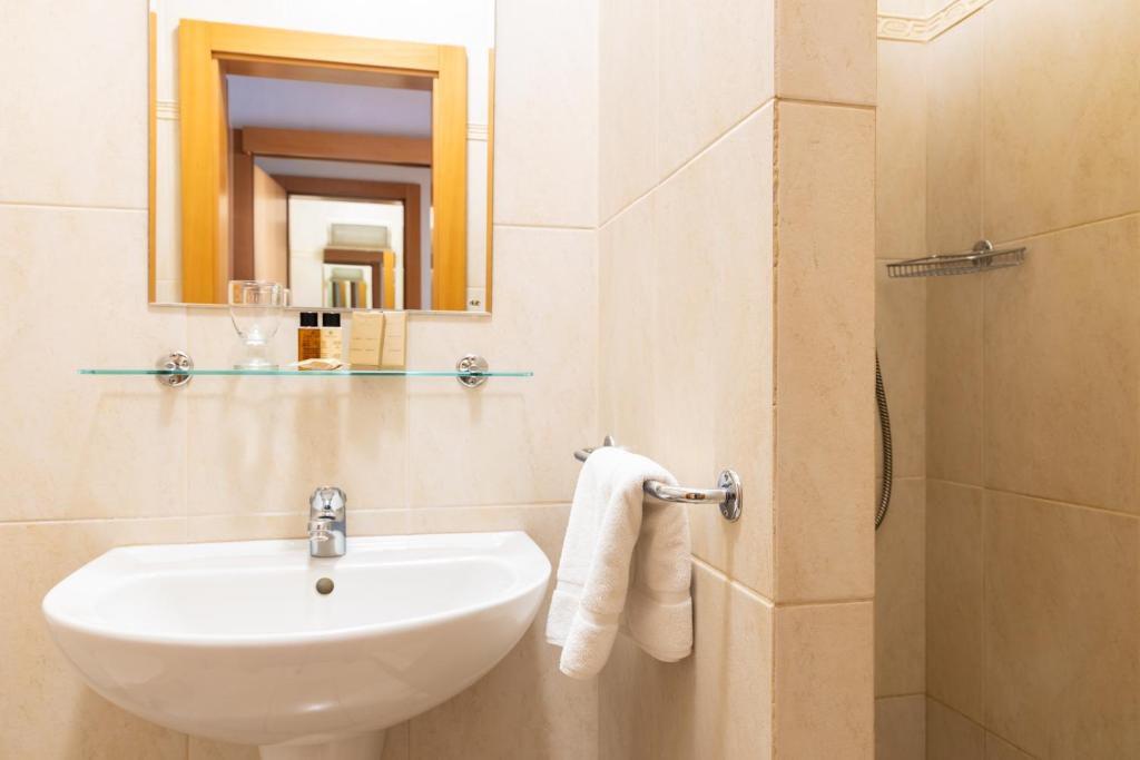 Kúpeľňa v ubytovaní Hotel Polana