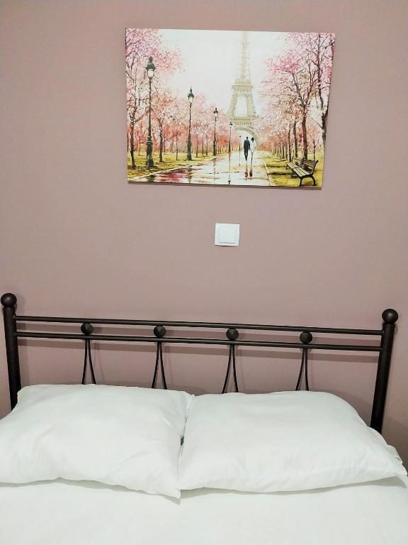 Postel nebo postele na pokoji v ubytování Chris&Chris Luxury apartment