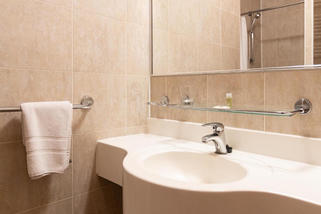 Kúpeľňa v ubytovaní Hotel Polana