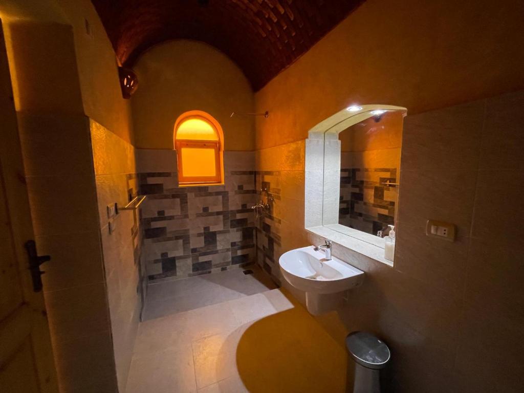Koupelna v ubytování Hoopoe lodge