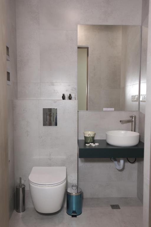 Koupelna v ubytování Cone Hotel