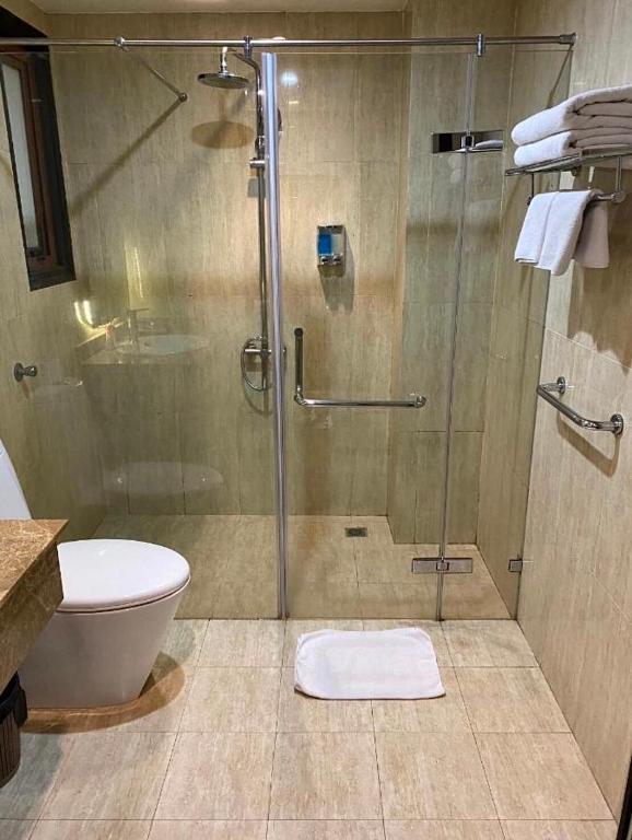 Koupelna v ubytování Skylark Boutique Hotel