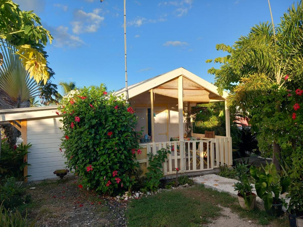 Κήπος έξω από το CABANE au Soleil by