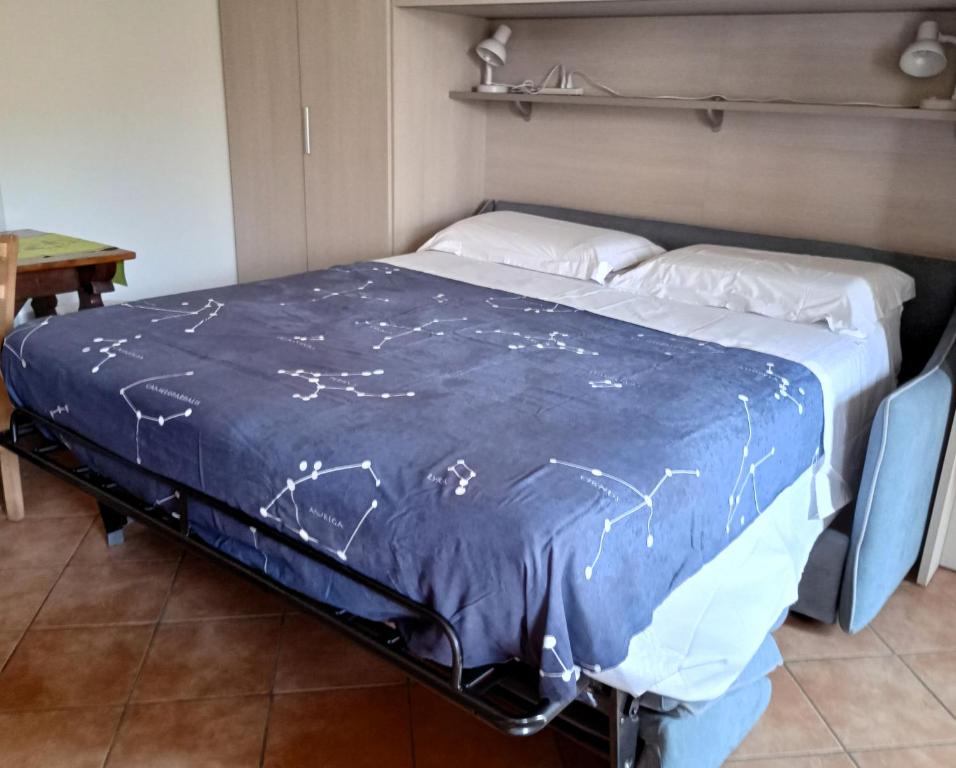Postel nebo postele na pokoji v ubytování Curt di Sciàtt
