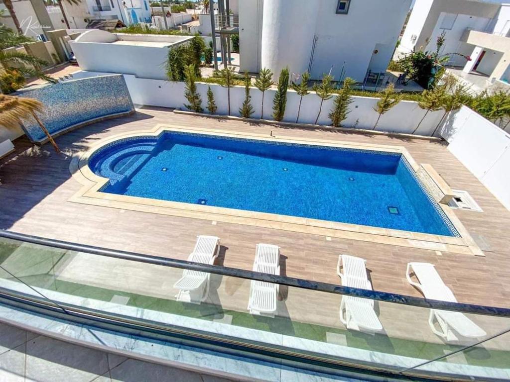 Bazén v ubytování Villa prestige nebo v jeho okolí