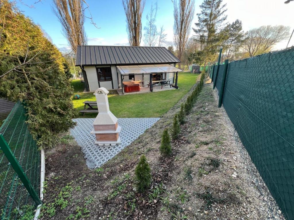 Zahrada ubytování Bungalov Božena
