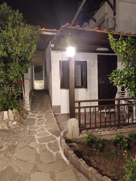 Budova, kde se aparthotel nachází