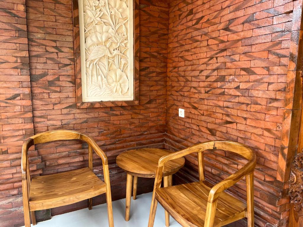 Posezení v ubytování Ananda House