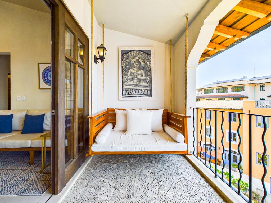 Balkón nebo terasa v ubytování Miraflores 42 Ocean View Condo At Las Catalinas