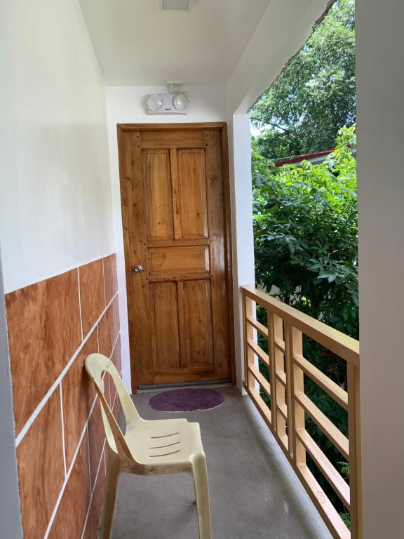 Balkón nebo terasa v ubytování Hidden Garden Pensione