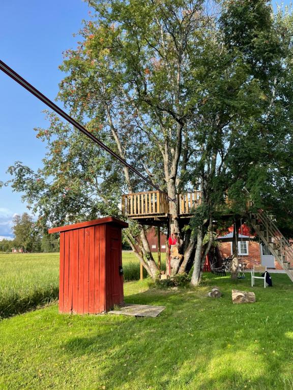 Zahrada ubytování Guesthouse Swedish Escape