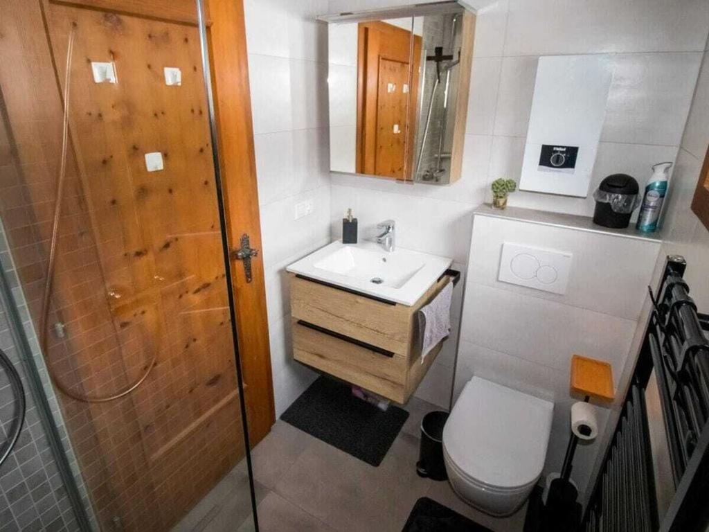 Kuchyň nebo kuchyňský kout v ubytování Gartlfallblick 1-4 Pers