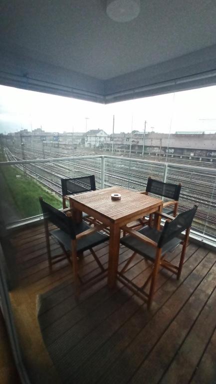 Balkón nebo terasa v ubytování Apartment Spedition
