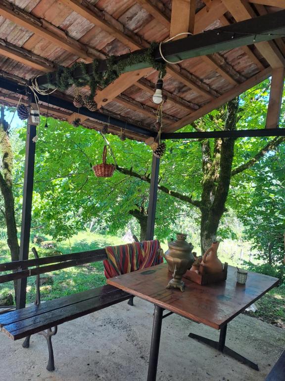 Zahrada ubytování Guest House Motsameta