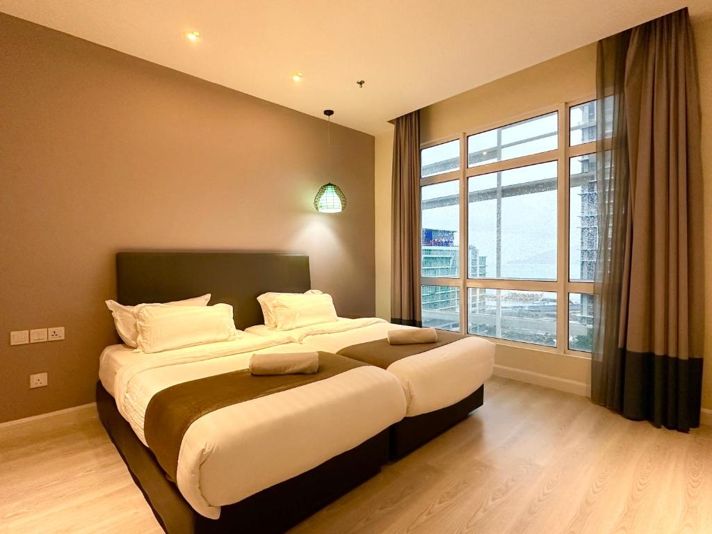 M Centro City Centre @ Gaya Street by Sunset Seaview Vacation Condos - Appartement Avec Vue Sur La Mer