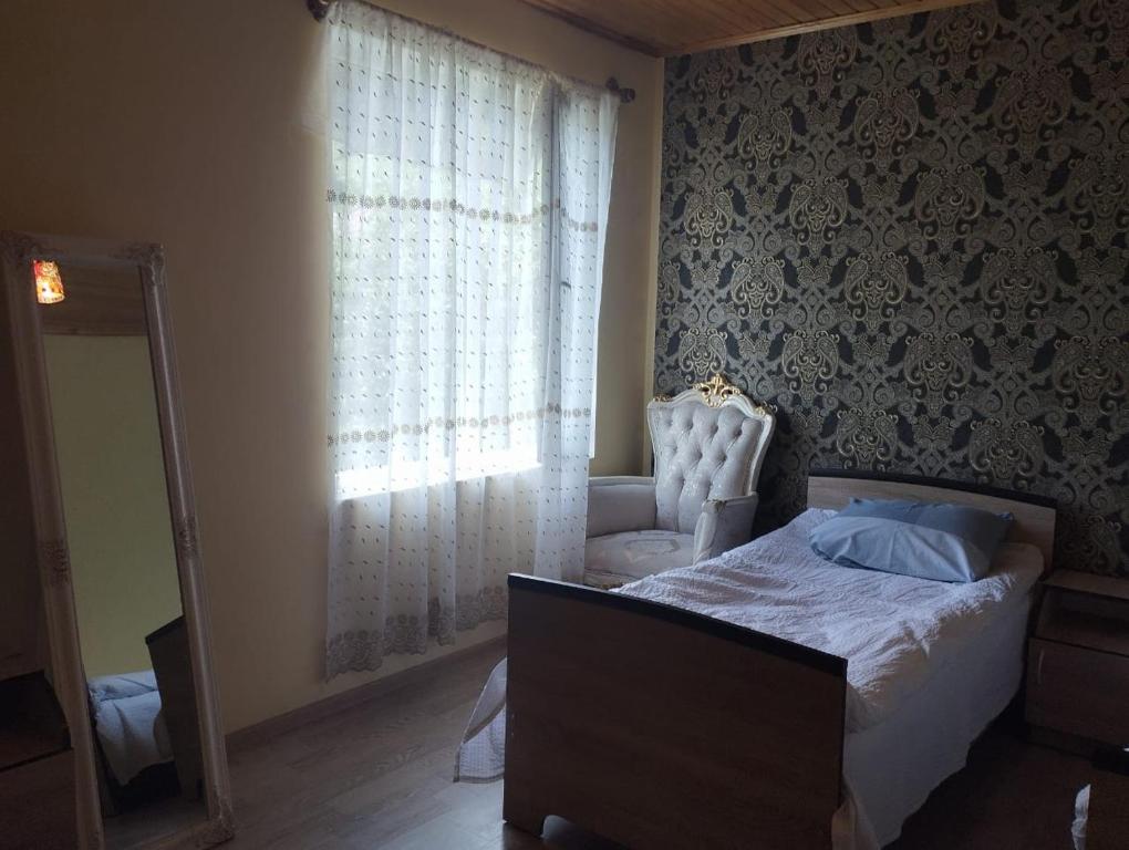 Postel nebo postele na pokoji v ubytování Aquarius