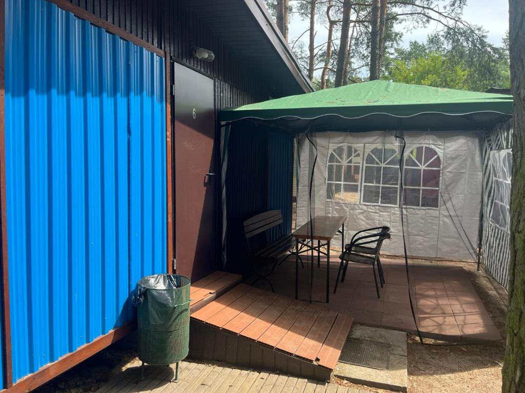 Patio alebo iná vonkajšia časť ubytovania Ośrodek Wczasowy WARMA