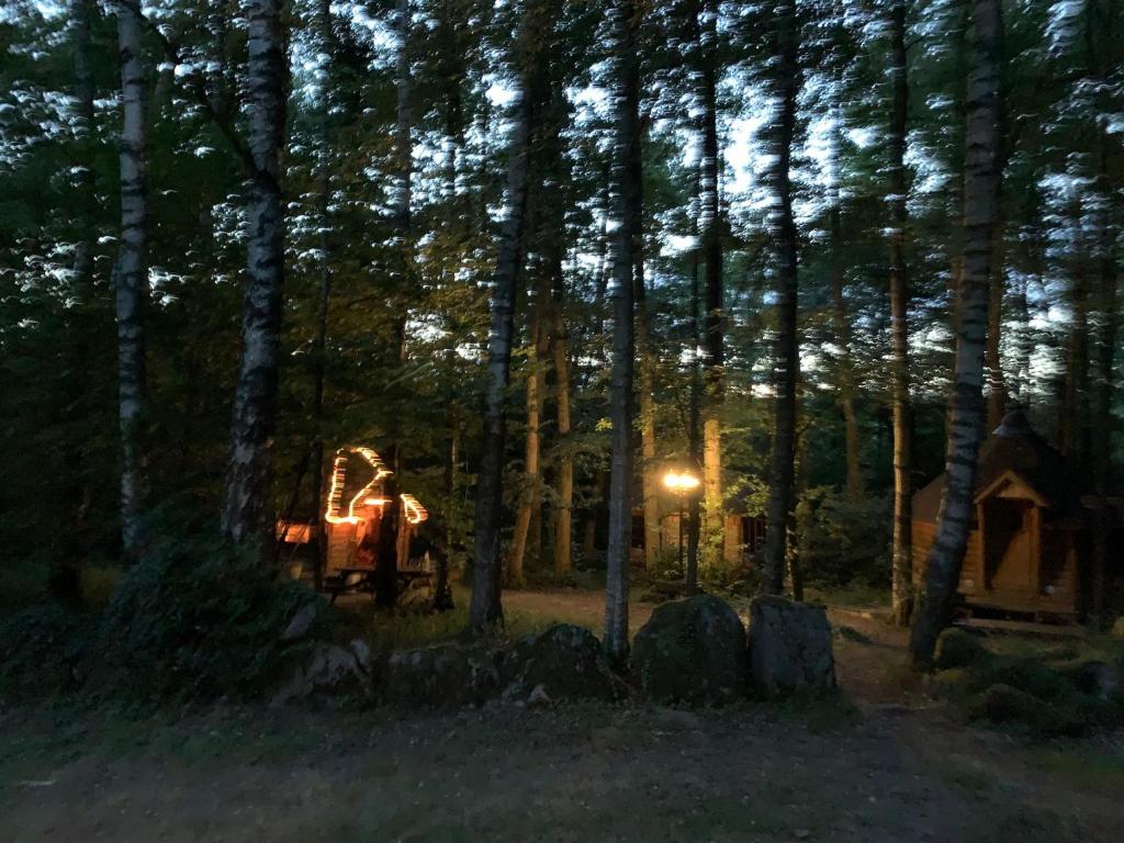 Zahrada ubytování Domaine de la Jarnoise