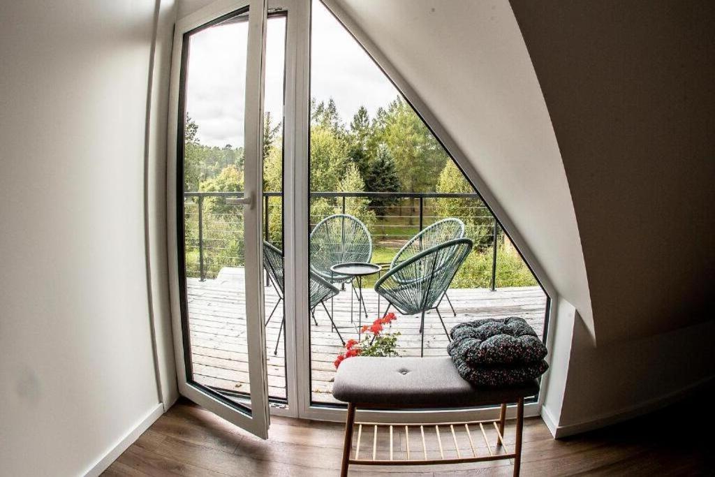 Rytas cozy apartment in the guest house with the terrace and the stunning view to the river side - Appartement 1 Chambre