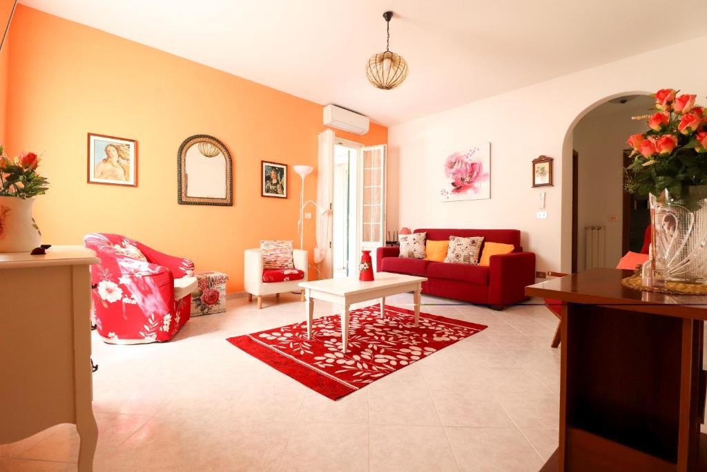 Posezení v ubytování Margherita Guest House