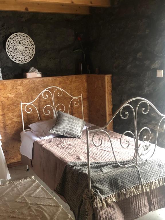 Postel nebo postele na pokoji v ubytování Vigia dos Machados