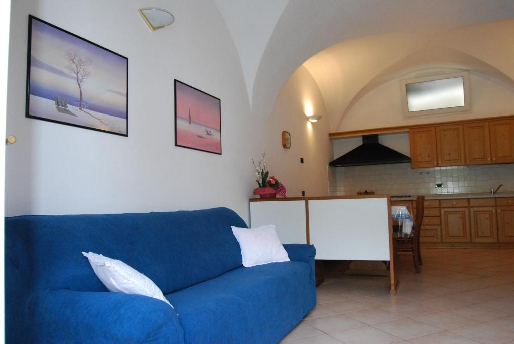 Kuchyň nebo kuchyňský kout v ubytování Residenza Arnica