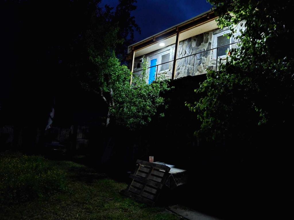 Zahrada ubytování Tsvirmi Zviadi's guesthouse