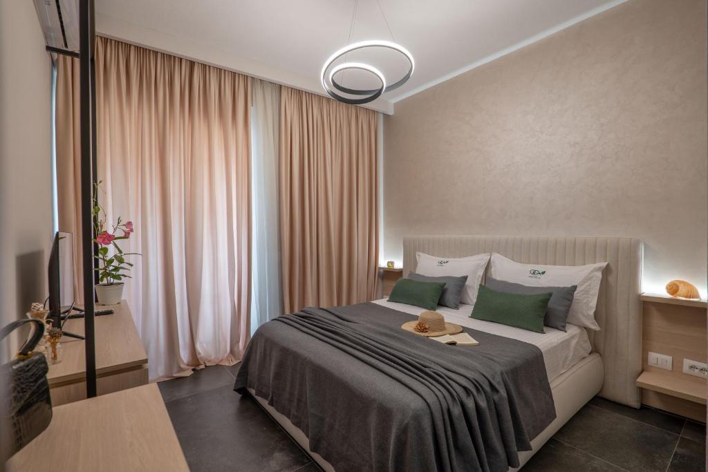 Postel nebo postele na pokoji v ubytování Villa Green Garden