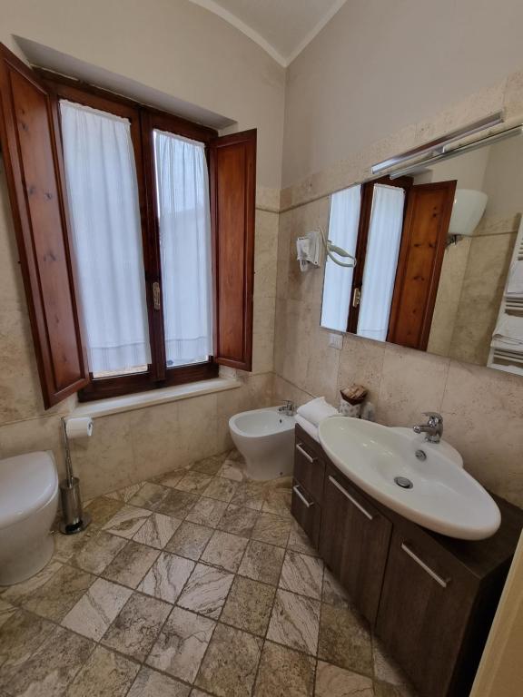 Koupelna v ubytování Albergo Il Marzocco - Hotel dal 1860