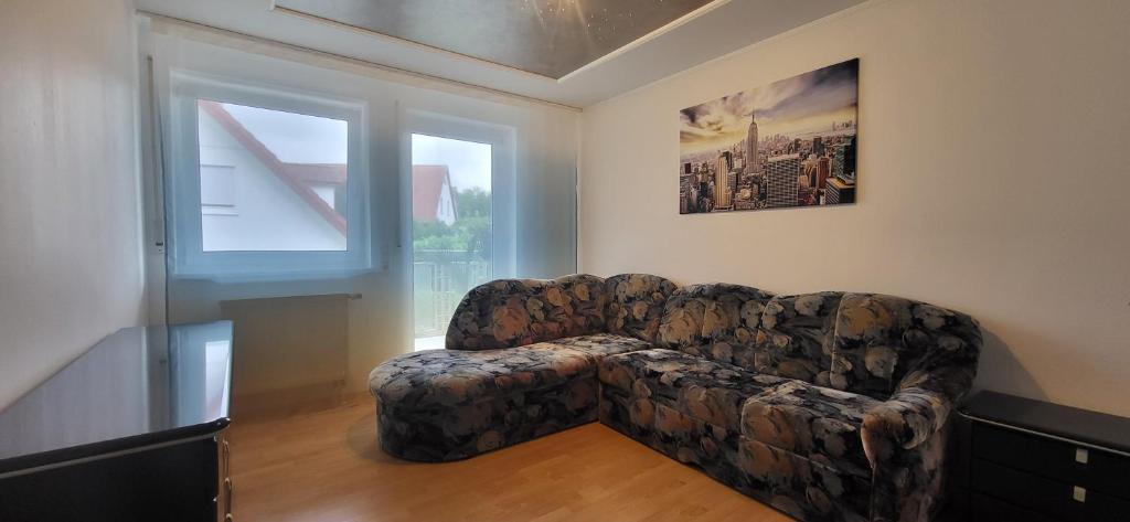 Posezení v ubytování Attraktive 3 Zimmer Wohnung in ruhiger Lage
